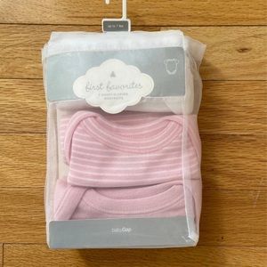 babyGap Pink 3 Short Sleeved Onesies